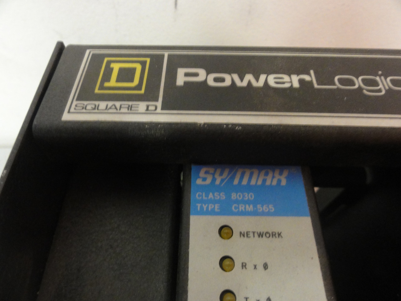 Square D Power Logic 3090 SRK-2 With Symax 8030 CRM 565