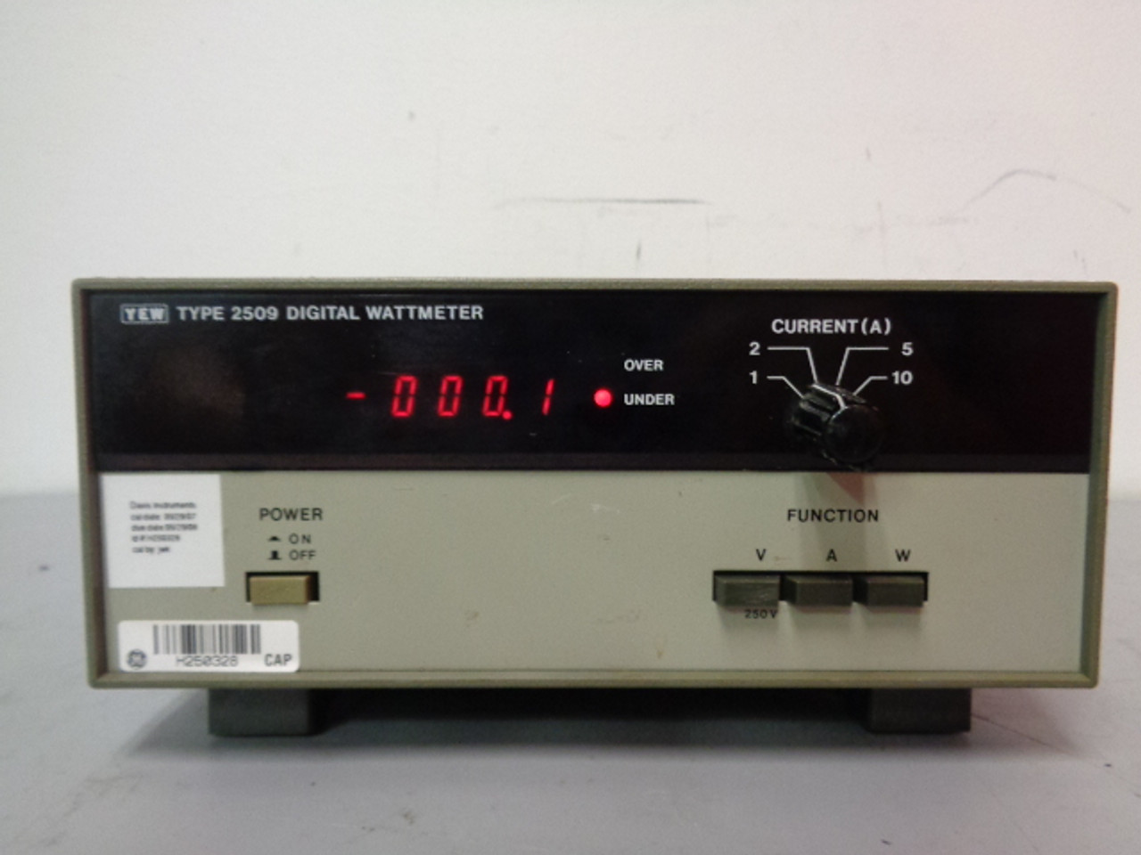 Yokogawa Electric Works Type 2509 Digital Wattmeter