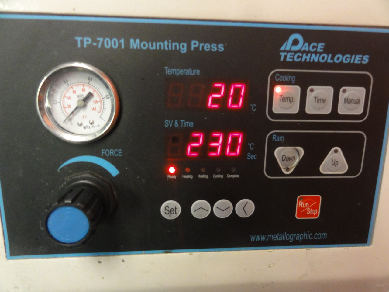 Pace Technologies TP-7001 Mounting Press
