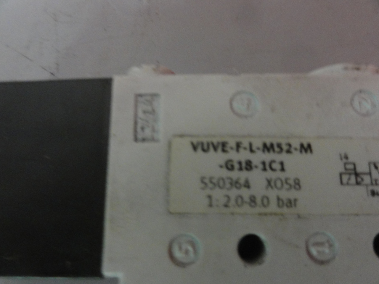 Festo VUVE-F-L-M52-M-G18-1C1 Solenoid Valve