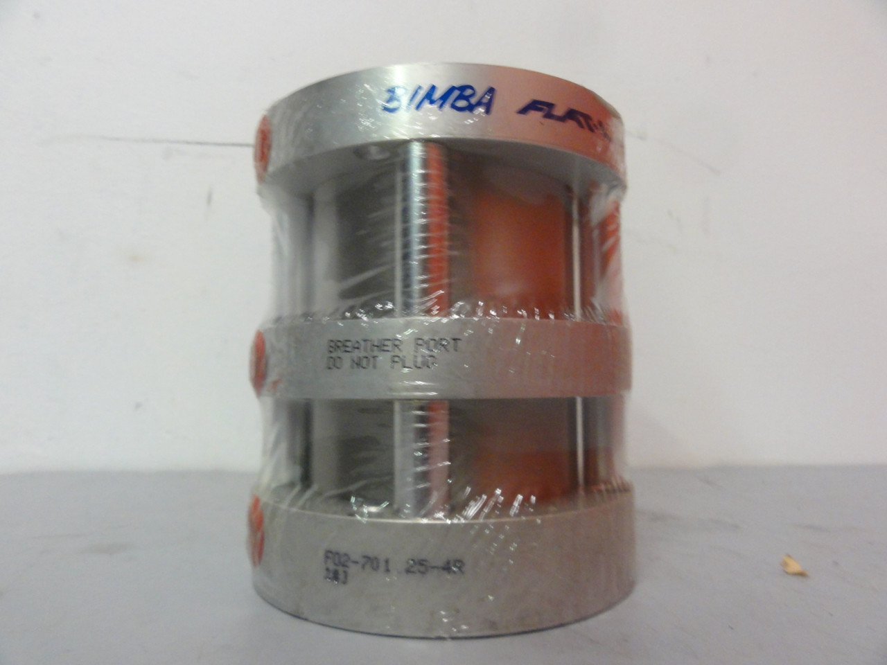 Bimba Flat-1 F02-701 .25-4R Pneumatic Cylinder- New