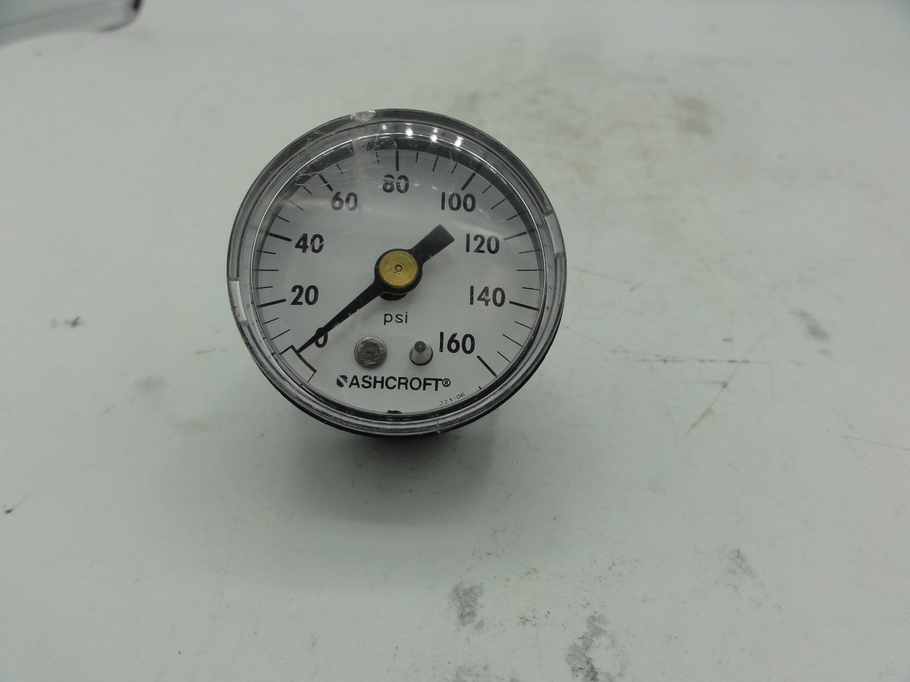 Ashcroft 221-06 Pressure Gauge 0-160 PSI