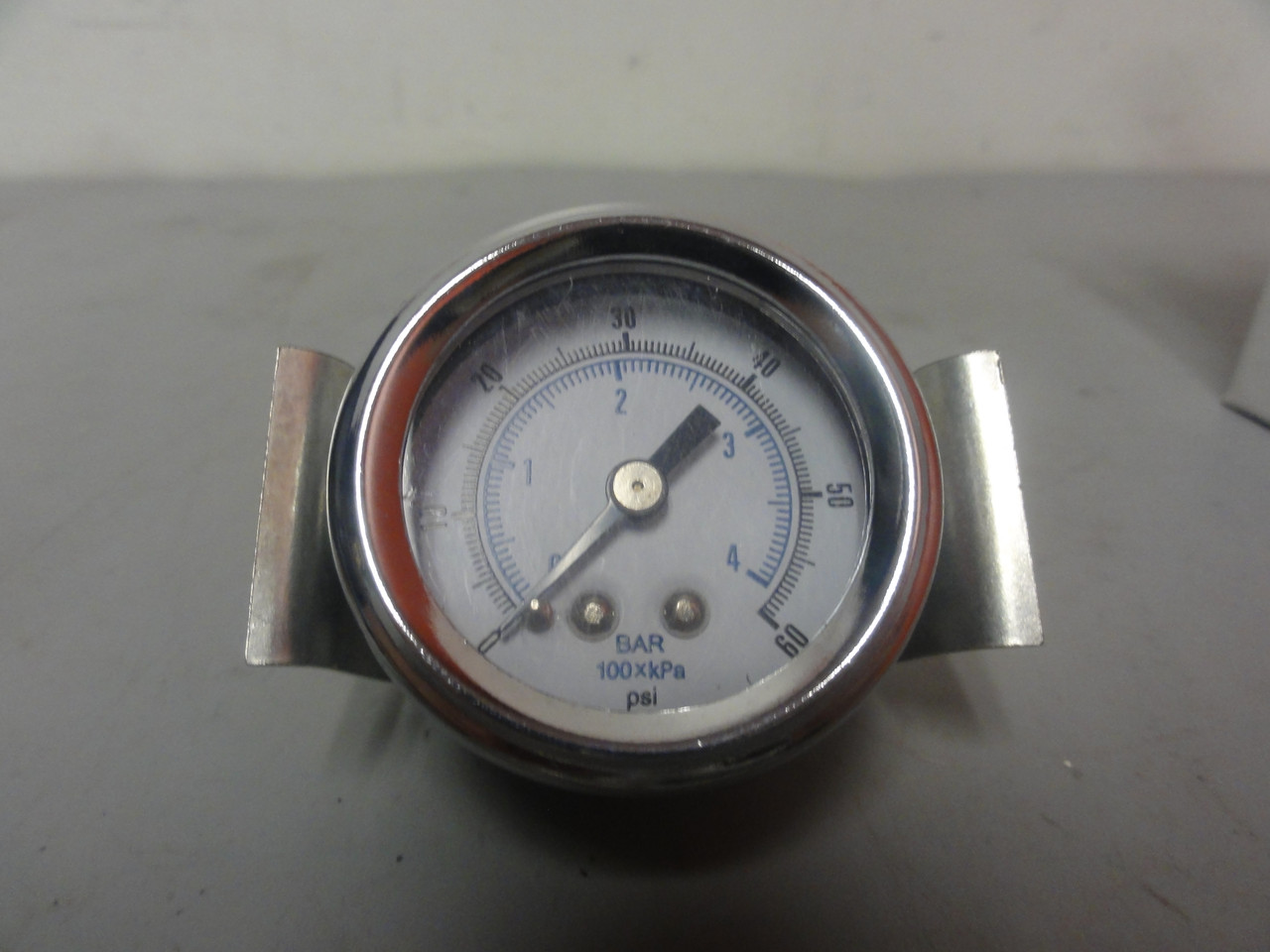 Pressure Gauge BAR/PSI 0-4 0-60