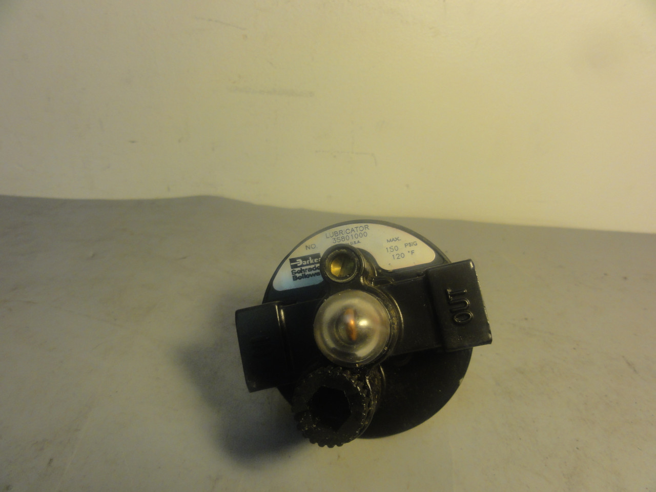 Parker Schrader Bellows 035801000 Lubricator- Missing Part- Parts/ Repair