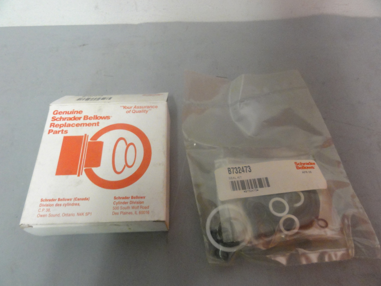 Schrader Bellows B732473 Seal Kit New (Open Box)