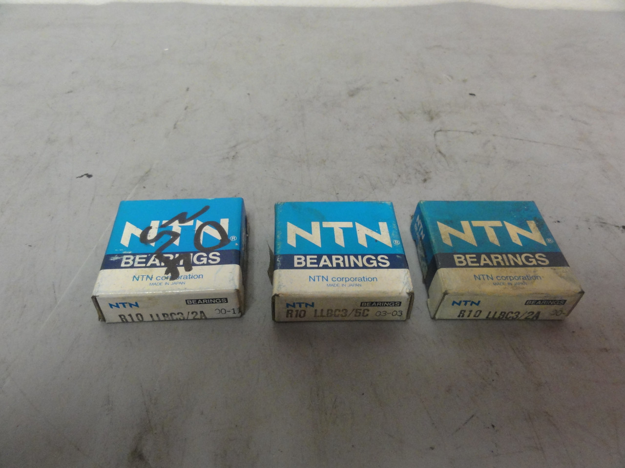 NTN R10LLBC3/2A Ball Bearings (Lot of 3) New (Open Box)
