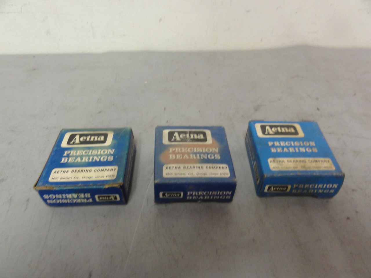 Aetna E4 Precision Bearings (Lot of 3) New (Open Box)