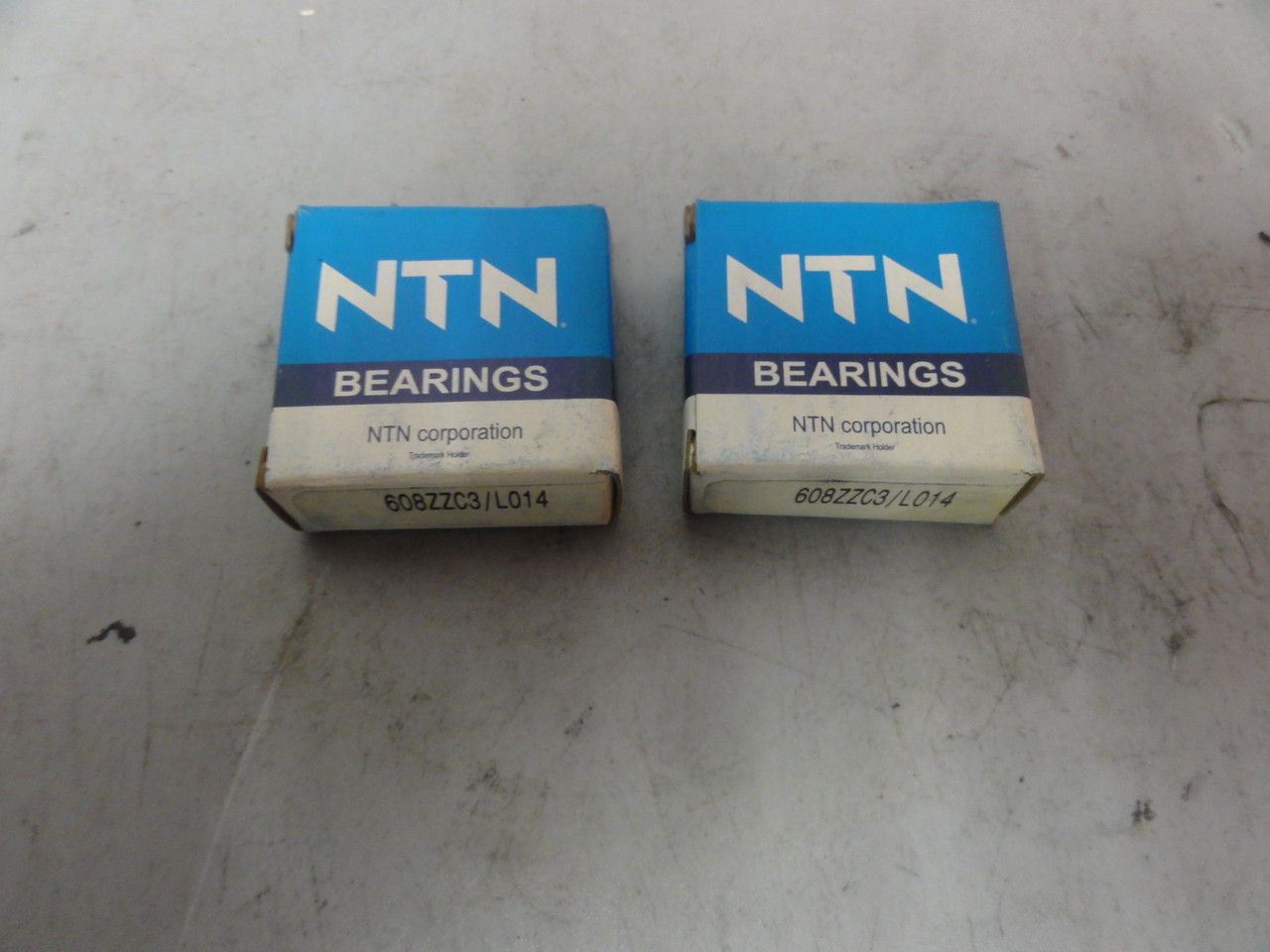 NTN 608ZZC3/L014 Bearings (Lot of 2) New (Open Box)