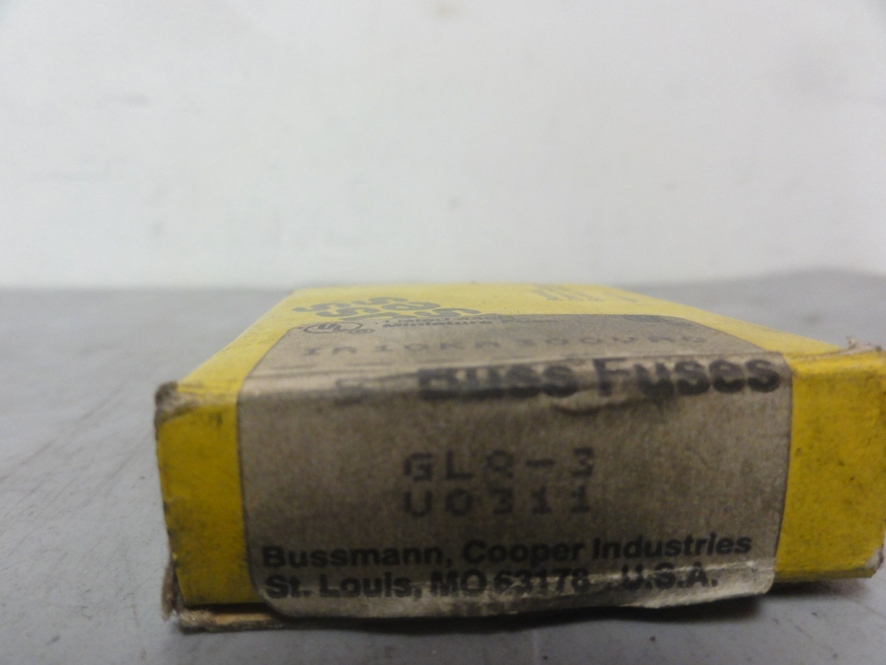 Bussmann Buss GLQ-3 Fuses (Lot of 3) New (Open Box)