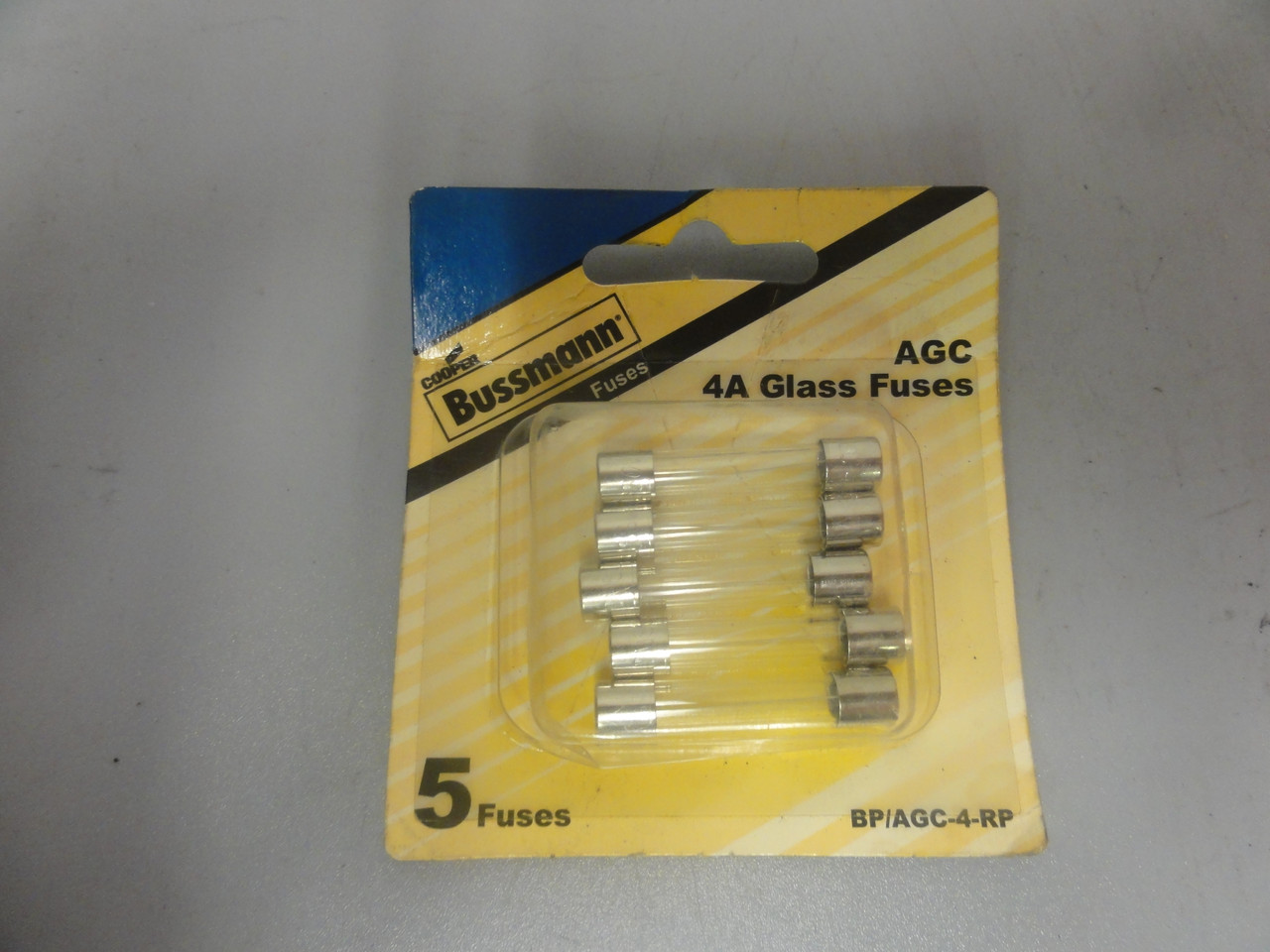 Bussmann ACG-4 Fuses (Lot of 5) Brand New