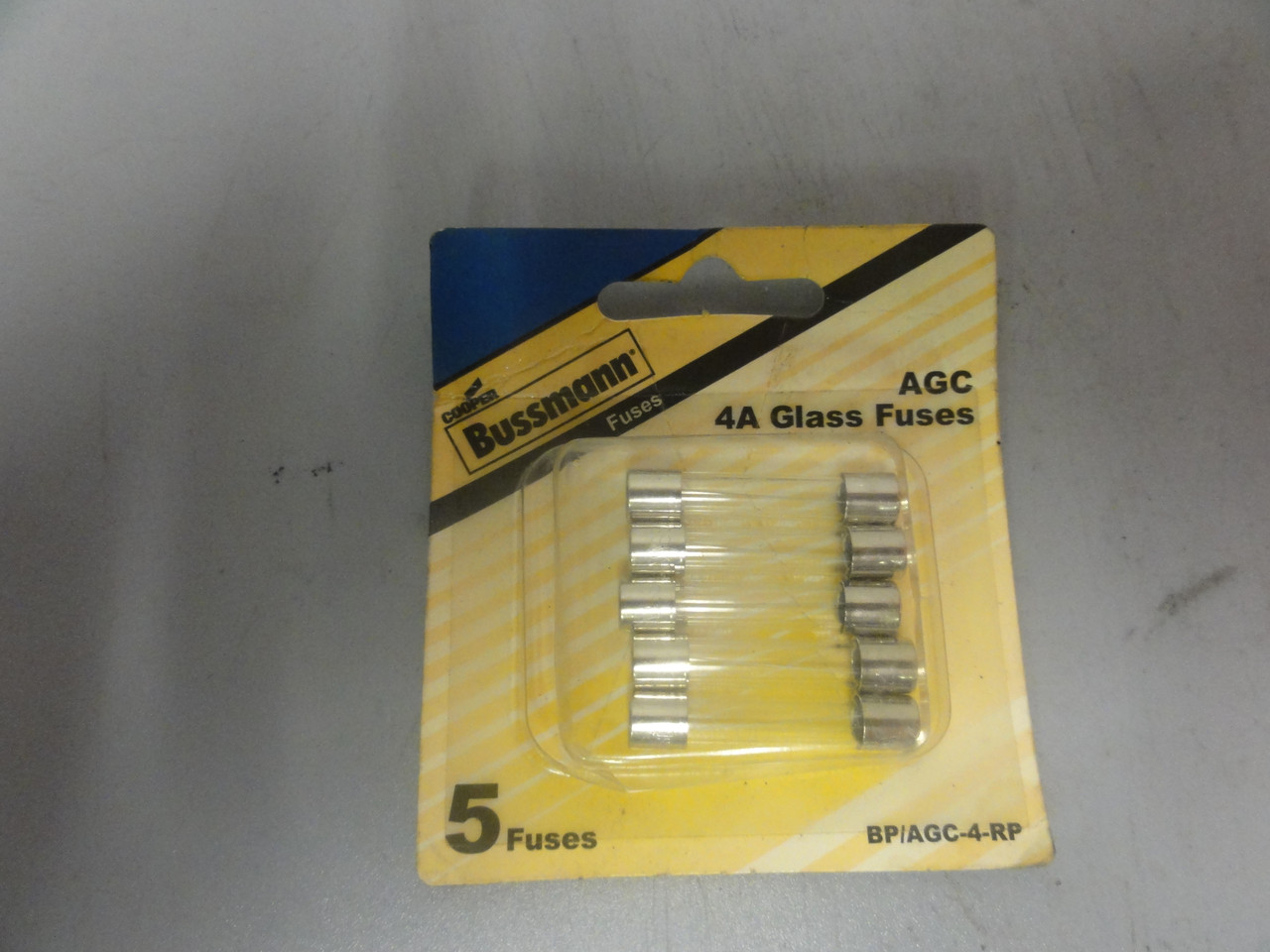 Bussmann ACG-4 Fuses (Lot of 5) Brand New