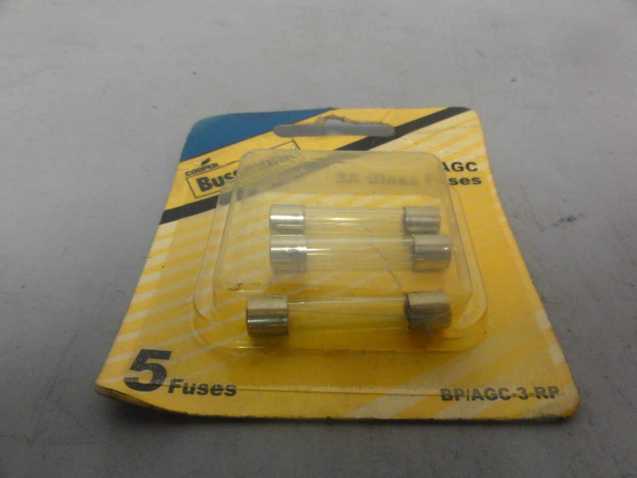 Bussmann ACG-3 Fast Acting Fuses (Lot of 3) New (Open Box)