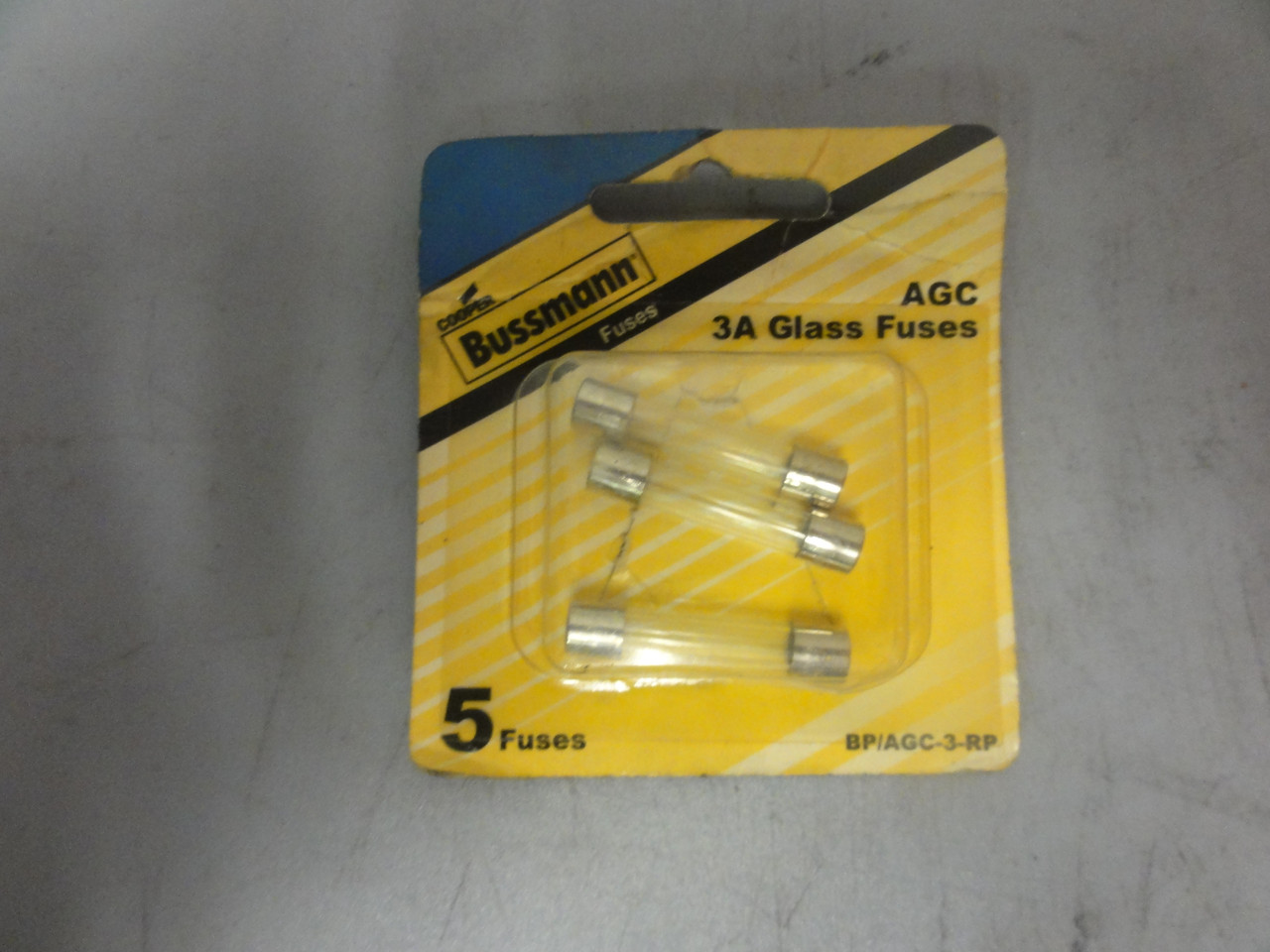 Bussmann ACG-3 Fast Acting Fuses (Lot of 3) New (Open Box)