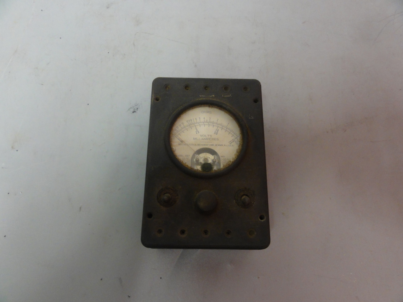 Vintage Weston Electrical Instrument Corp. Model 697