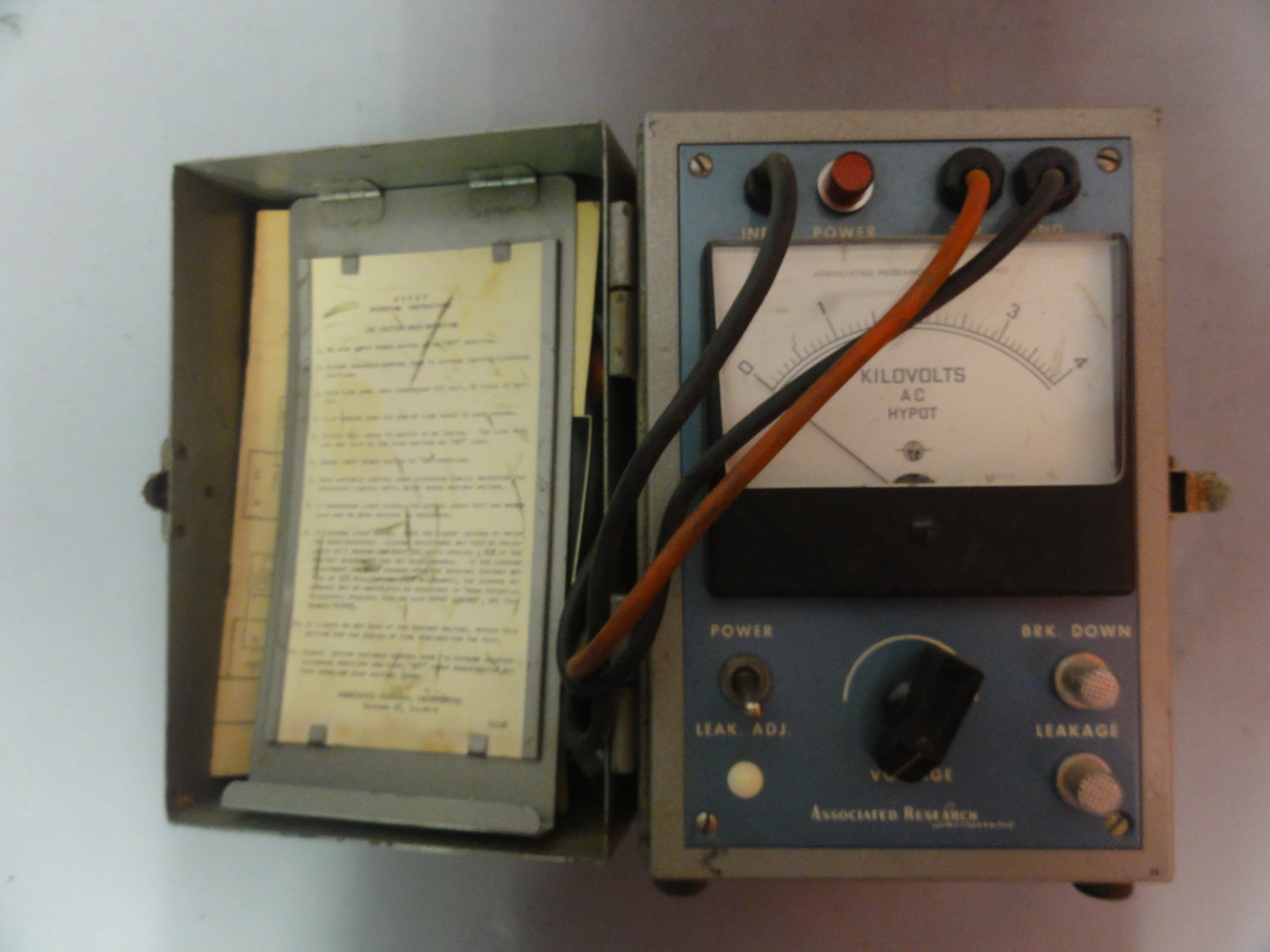 Associated Research Inc. Model 404 Hypot Tester