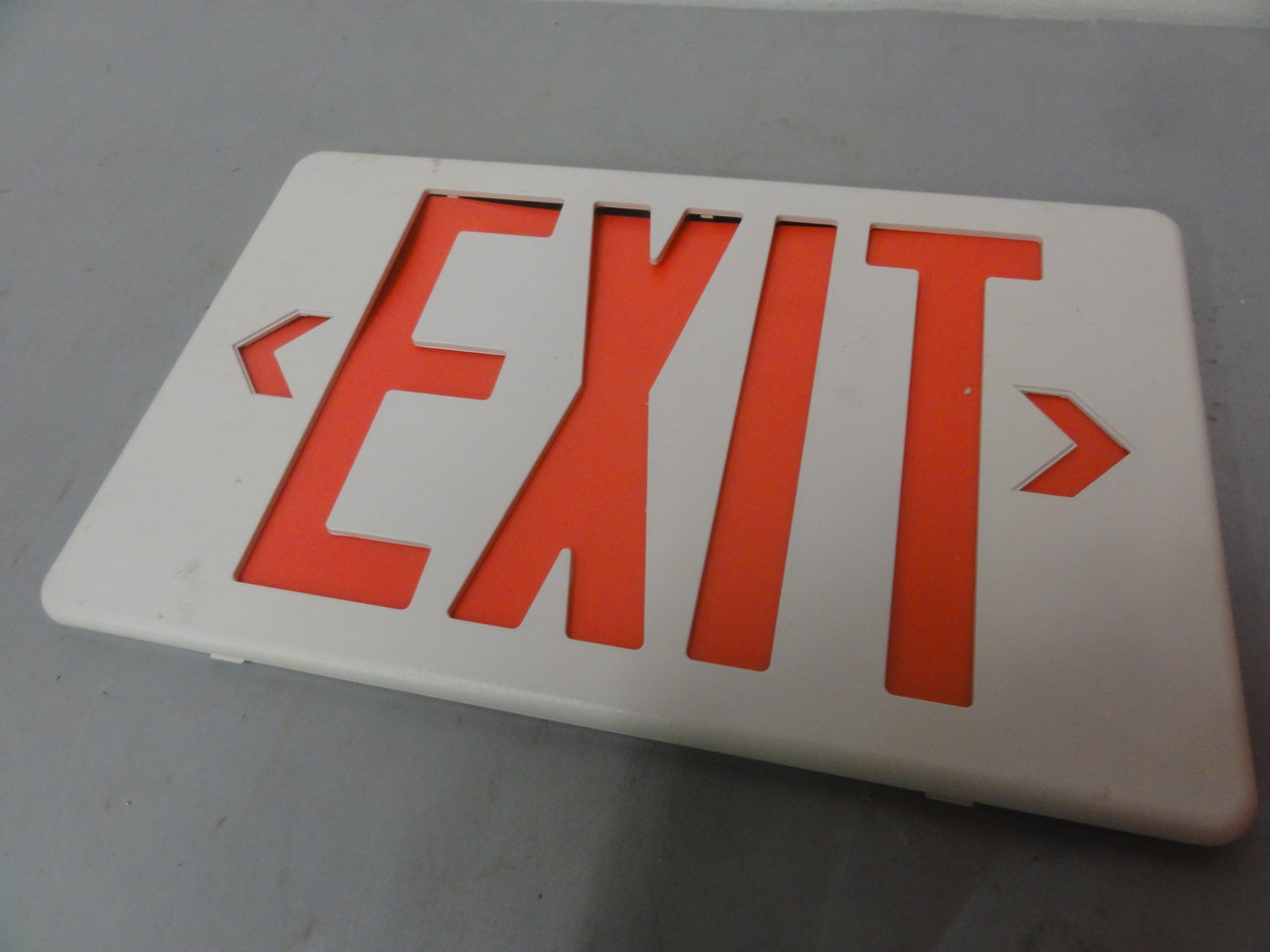 Cooper Lighting Exit Sign Front Enclosure