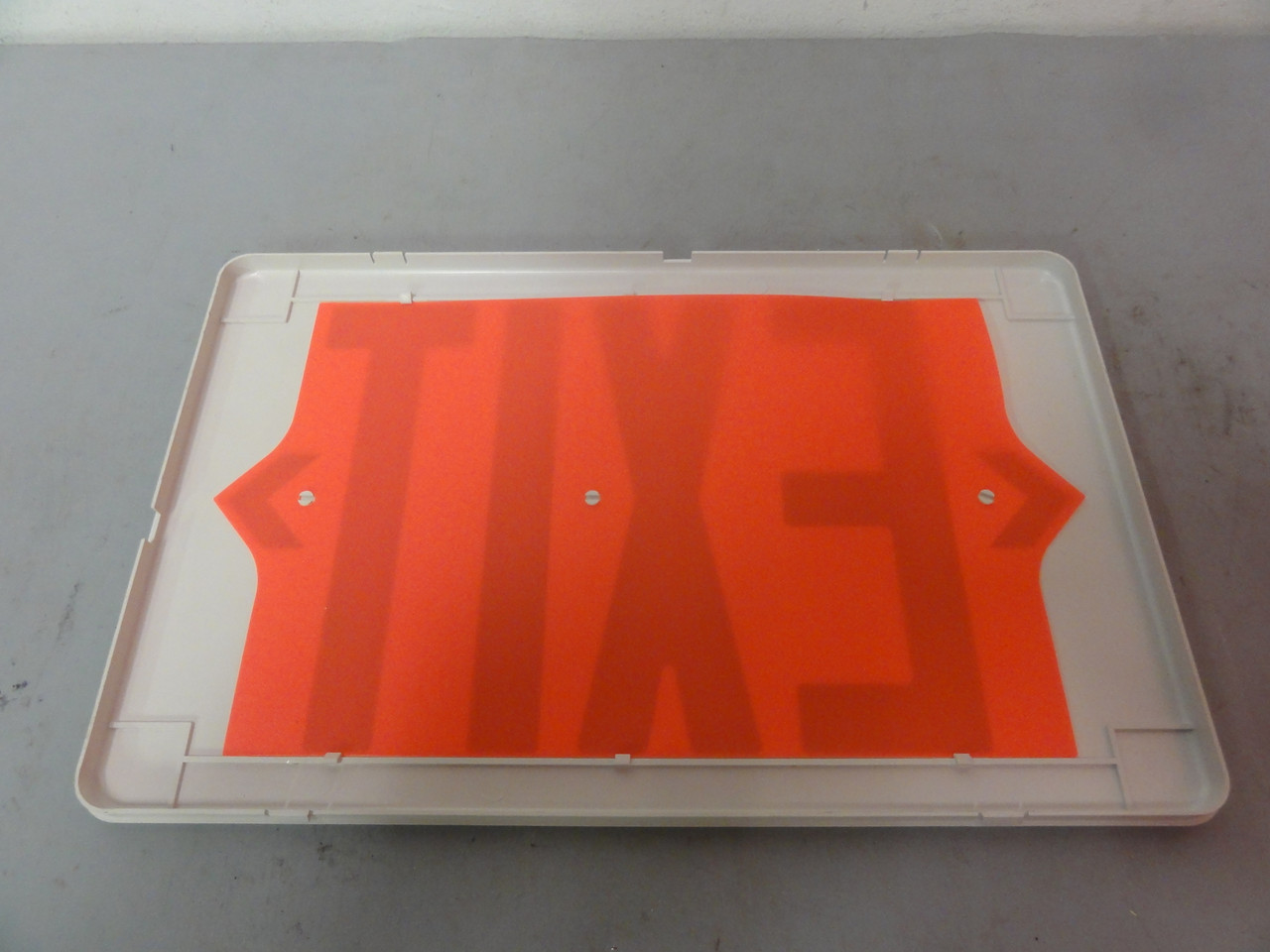 Cooper Lighting Exit Sign Front Enclosure