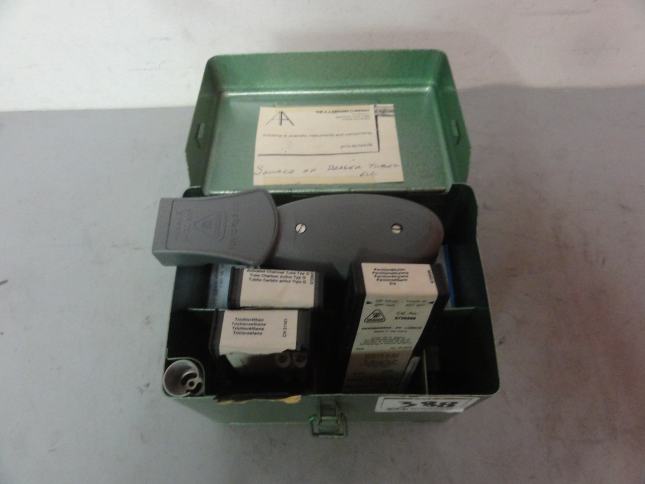 Drager Model 21/31 Gasspurgerat/ Multi Gas Detector With Other Parts and Tubes