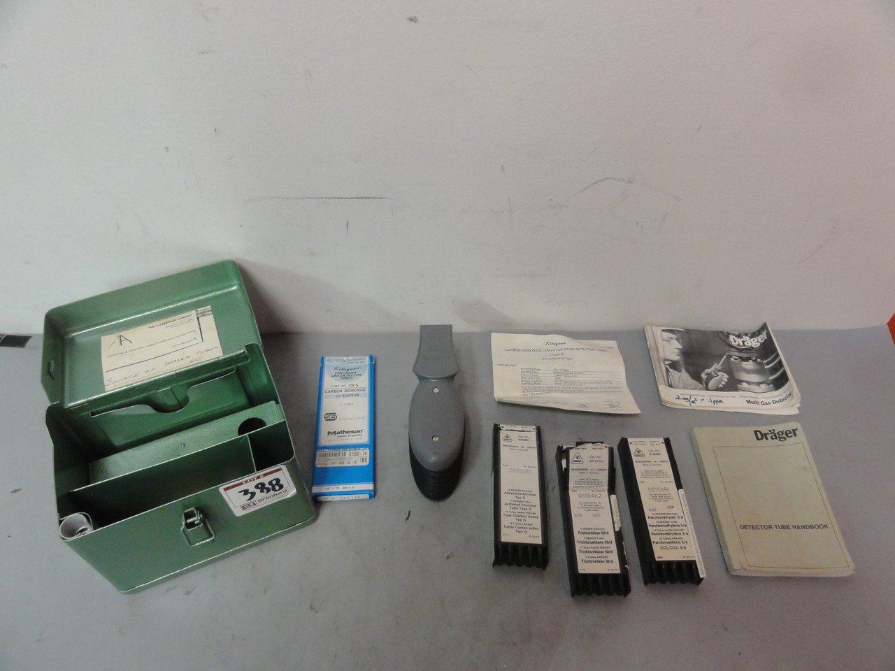 Drager Model 21/31 Gasspurgerat/ Multi Gas Detector With Other Parts and Tubes