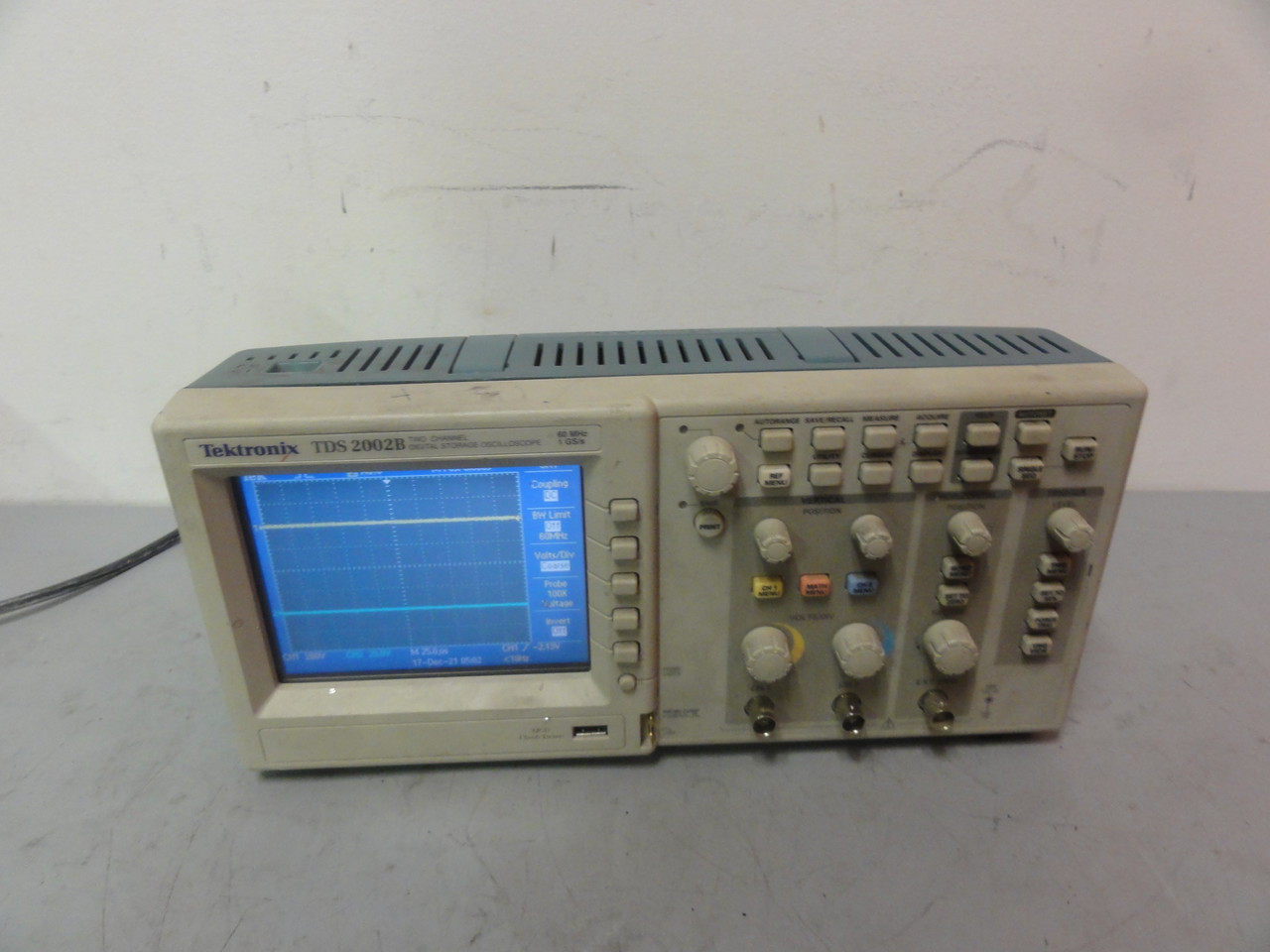 Tektronix TDS 2002B Two Channel Digital Oscilloscope 60MHz