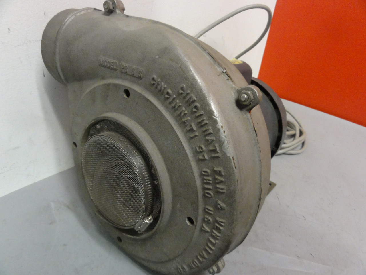 GE AC Motor 5KC42DG291X With Cincinnati PB 8S High Pressure Blower