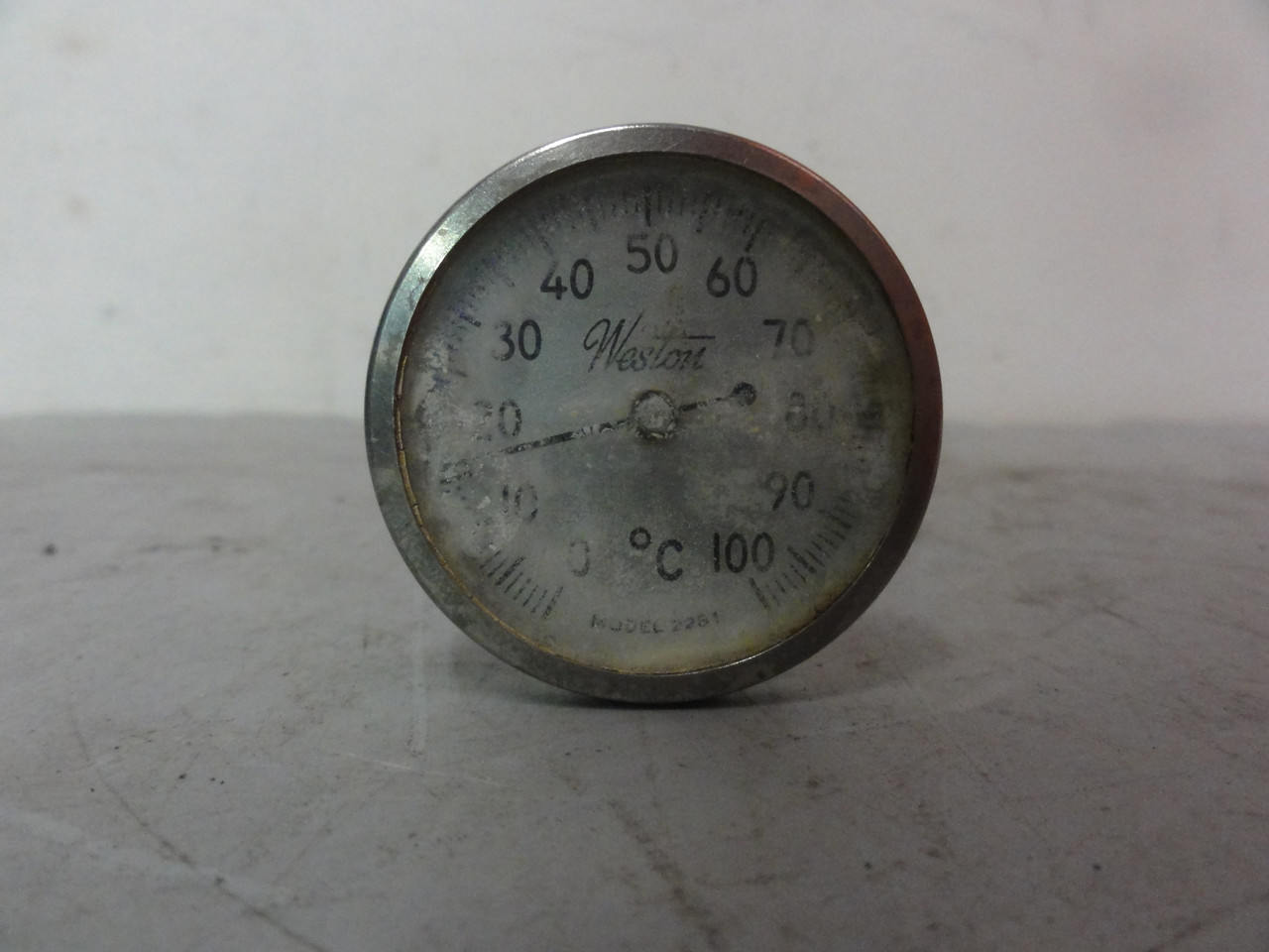 Weston Model 2261 Thermometer 0-100 Degrees Celsius