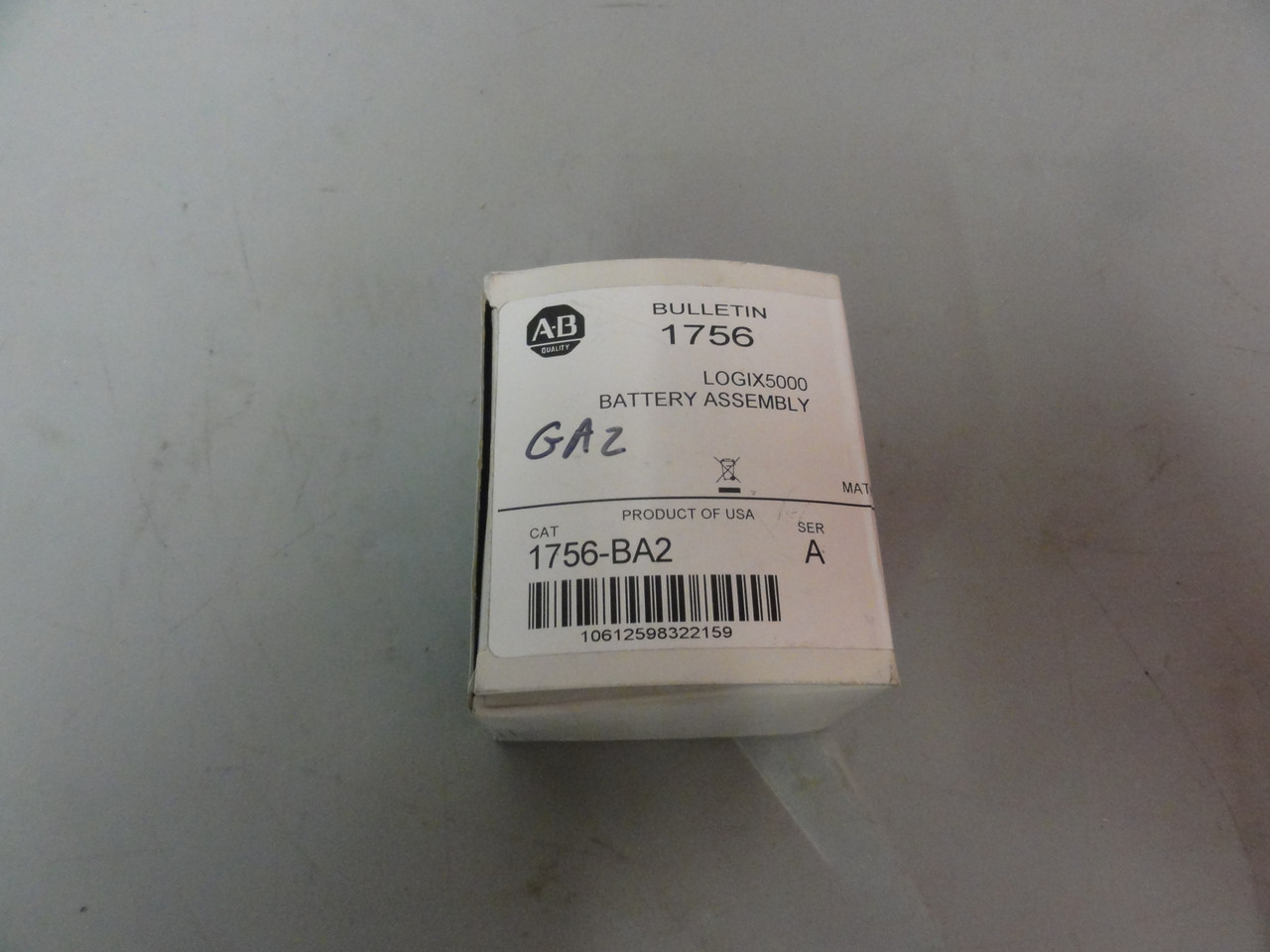 Allen Bradley 1756-BA2 Logix5000 Battery Assembly- New