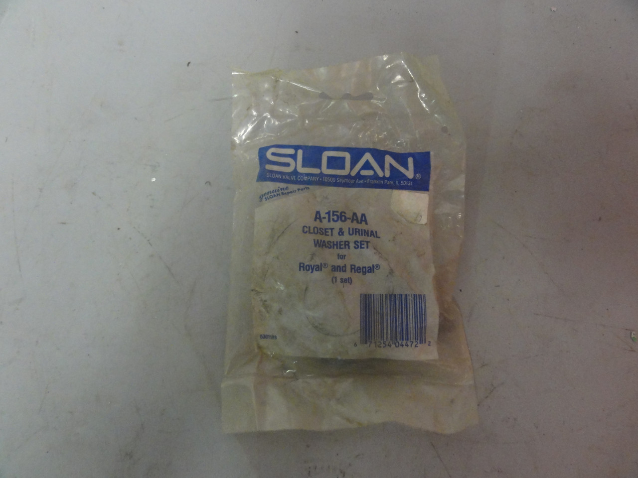 Sloan A-156-AA Closet & Urinal Washer Set - New