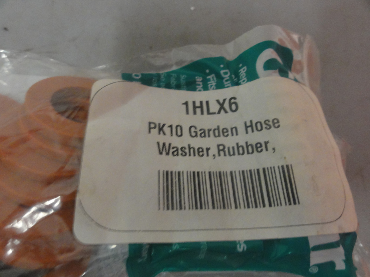 Gilmour 1HLX6 Garden Hose Washers Pack of 10 New