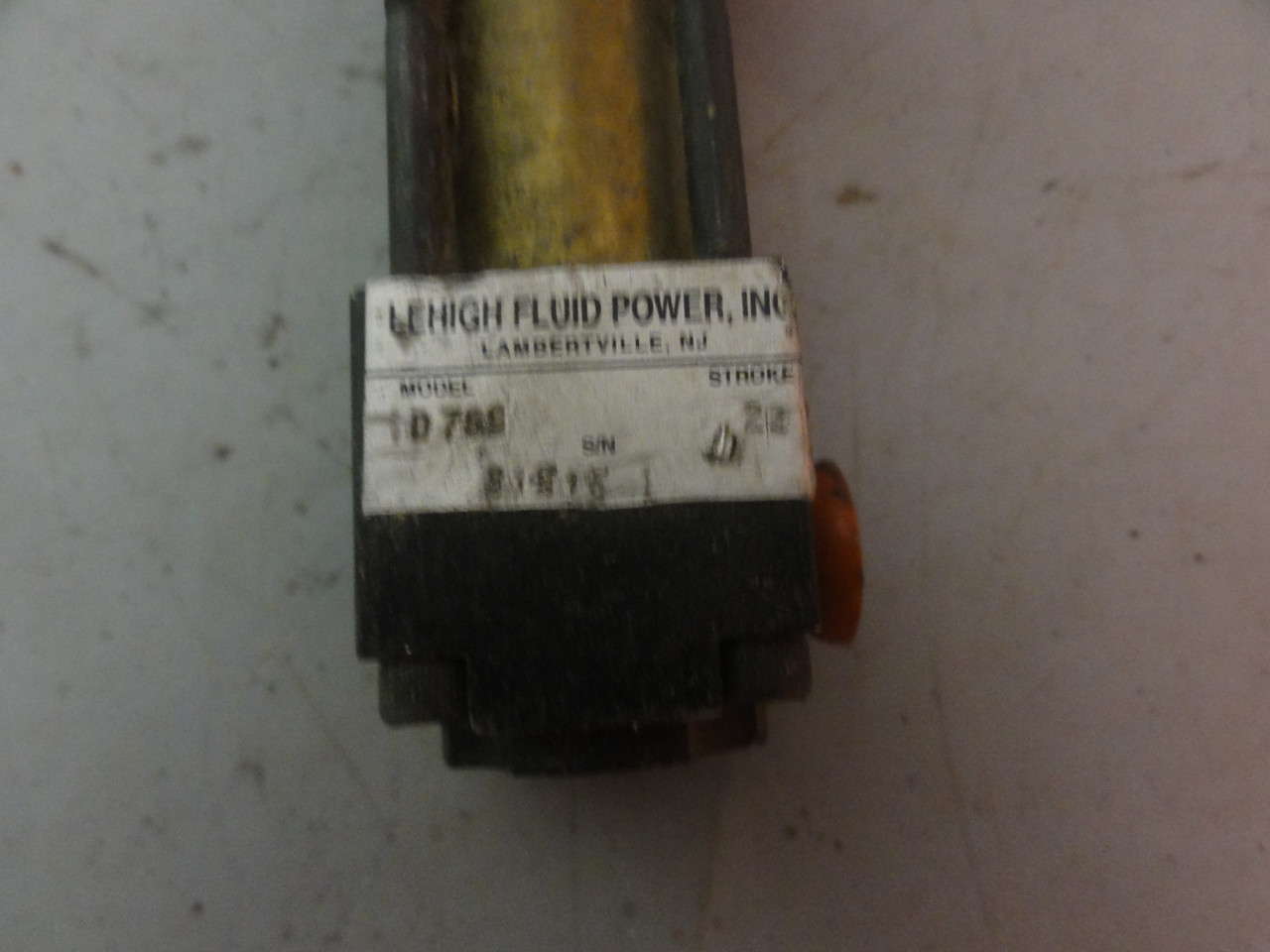 Lehigh Fluid Power Inc. 1D789 Stroke Cylinder