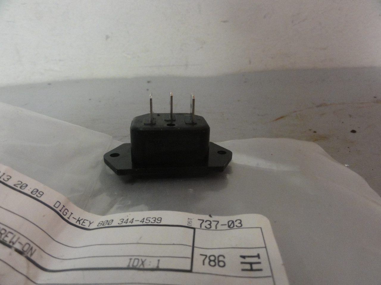 Schurter Inc. 486-1013-ND  Power Entry Module Screw On (New)