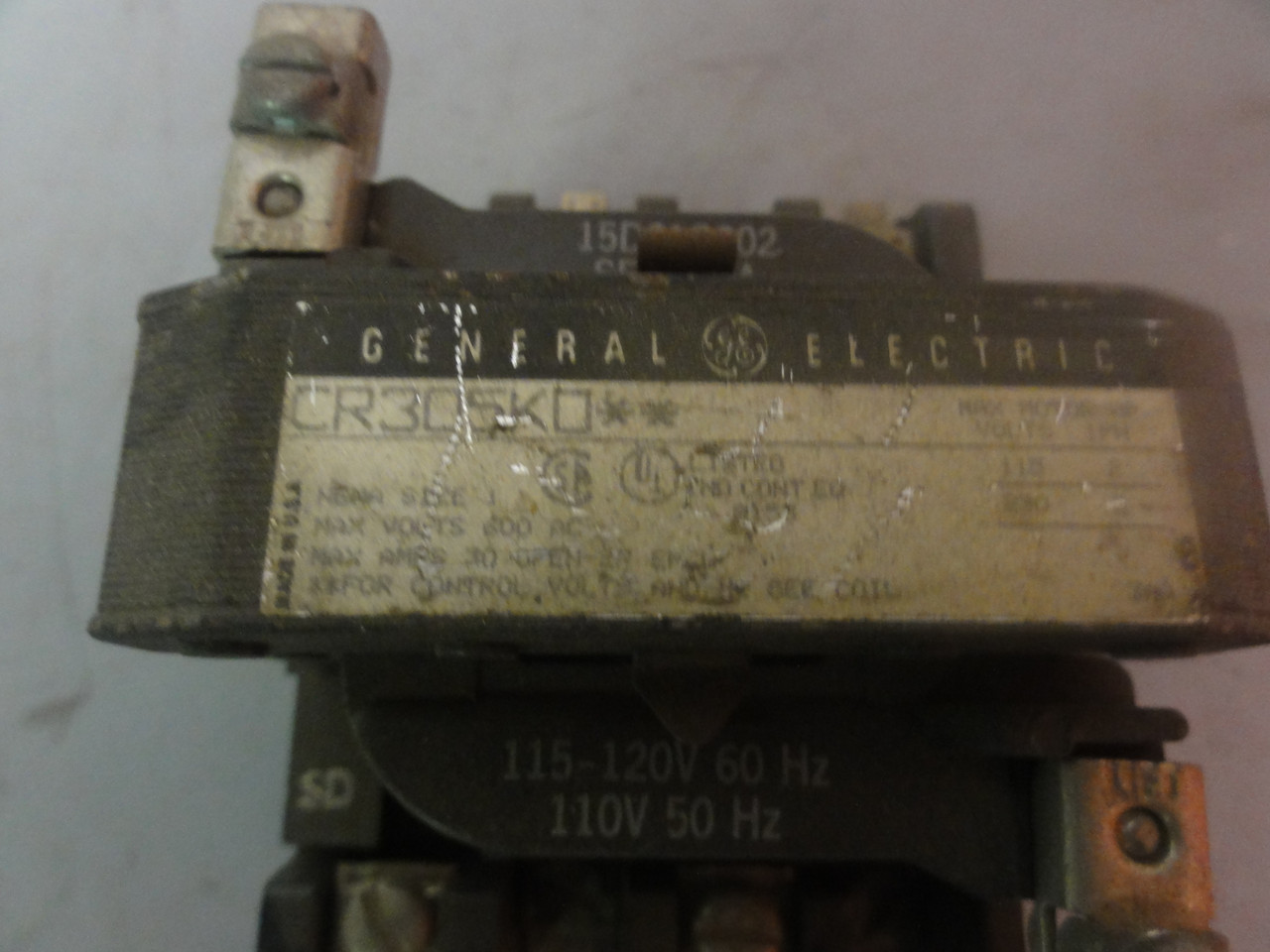 General Electric CR305K0 Magnetic Contactor Starter