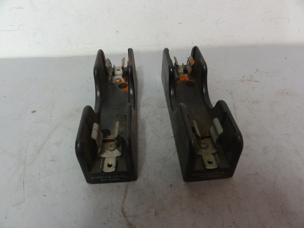 Marathon 4100024 Fuse Holders CU-AL 30A 600V (Lot of 2)