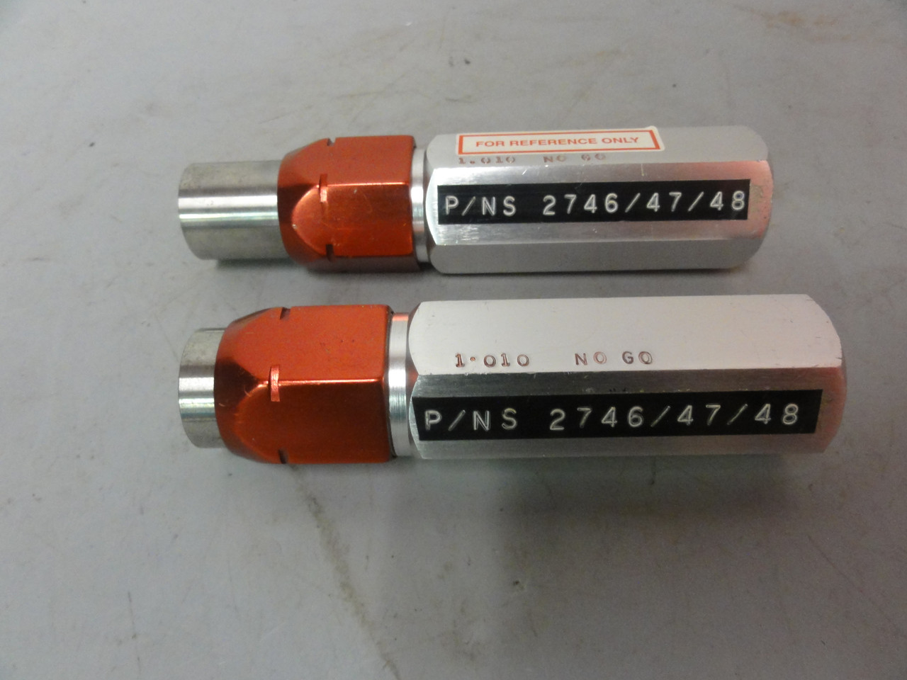 Plug Gauges 2746/47/48 1.010 No Go (Lot of 2)