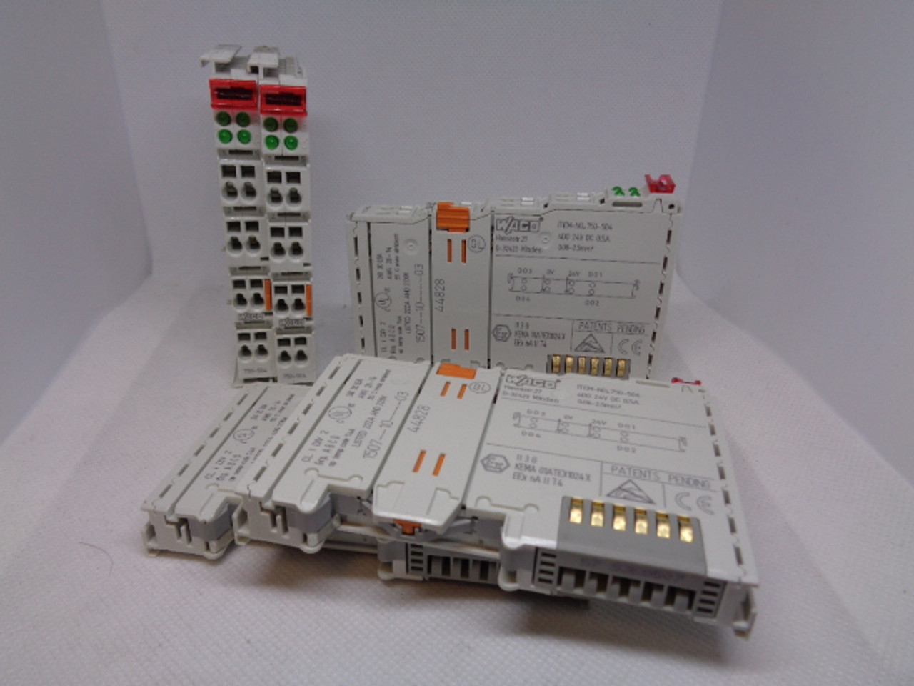 Wago 750-333 Profibus w/ (9) 750-402, 504 & 600 Modules