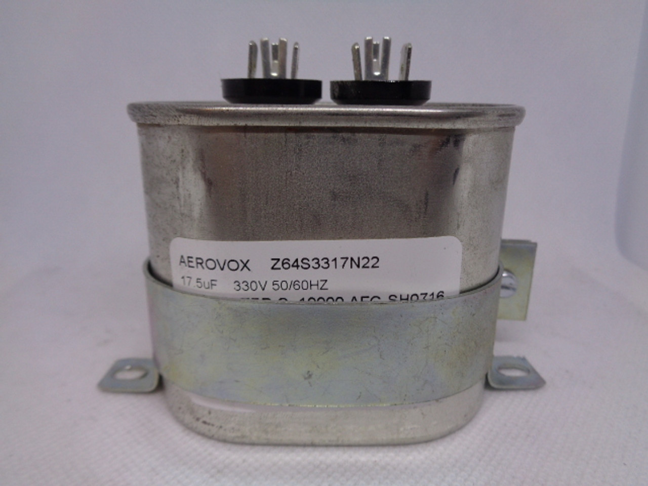 Aerovox Z64S3317N22 Capacitor, 17.5uF, 330V, 50/60Hz