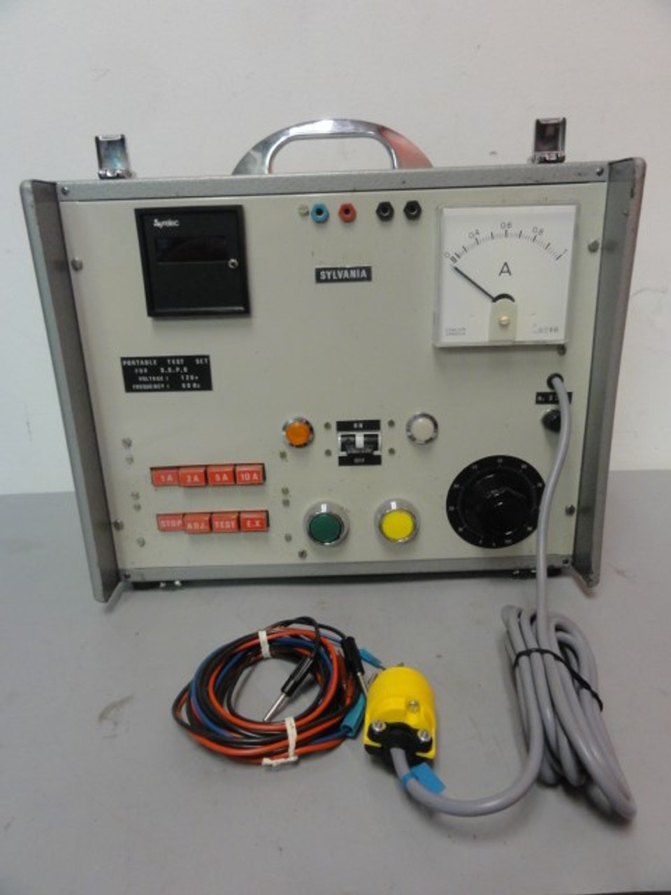 Sylvania Portable Test Set, Voltage: 120V, Frequency 60Hz