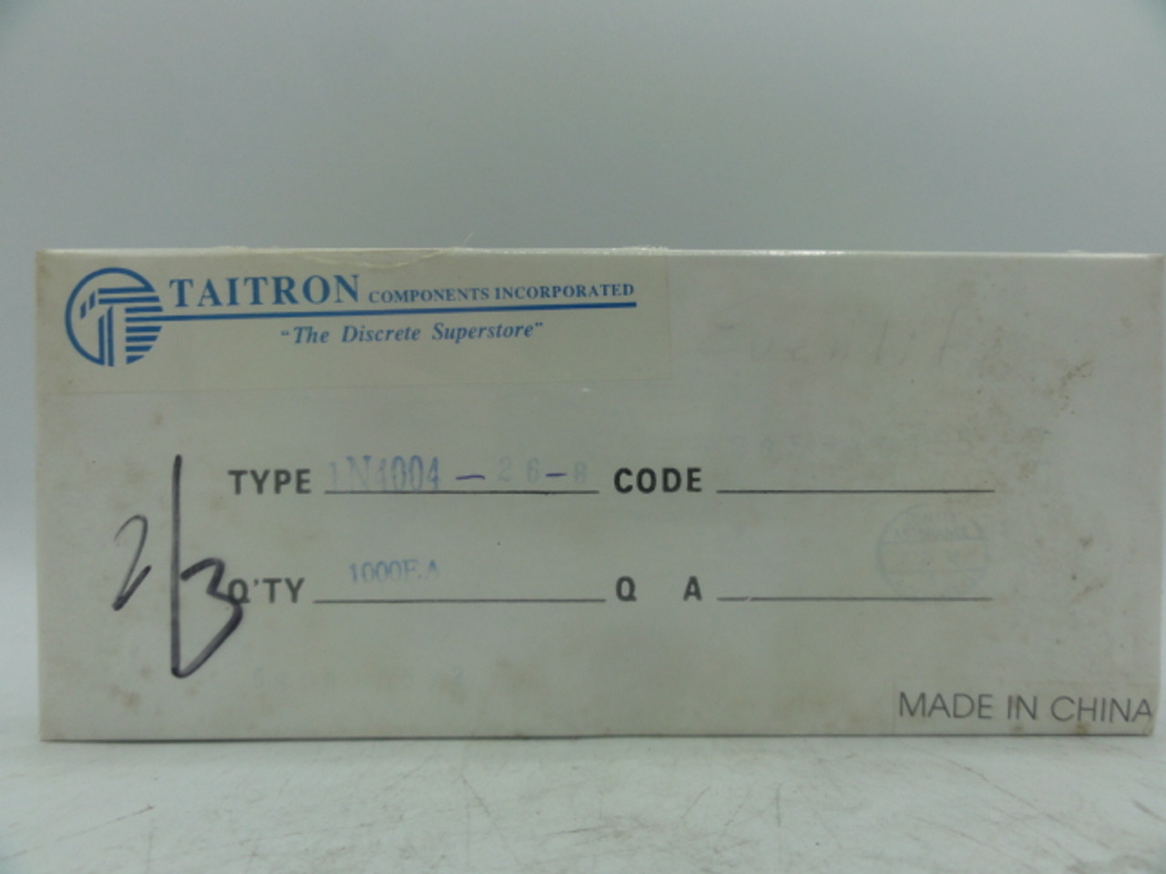 (1000) Taitron 1N4004-26-B Rectifier Diode