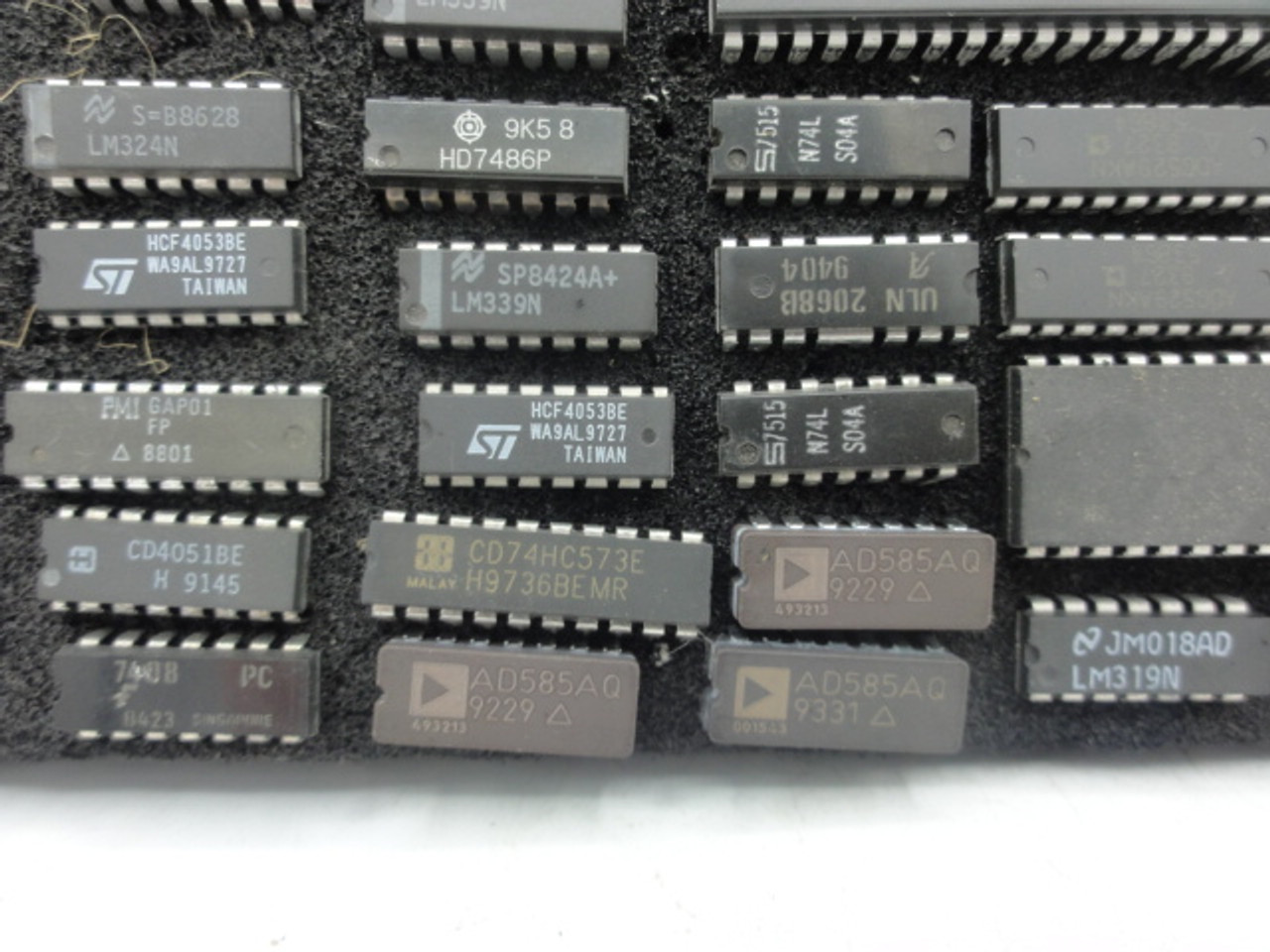 Assorted Transistors, ICs, and Microprocessing Units ~ 130 Pieces