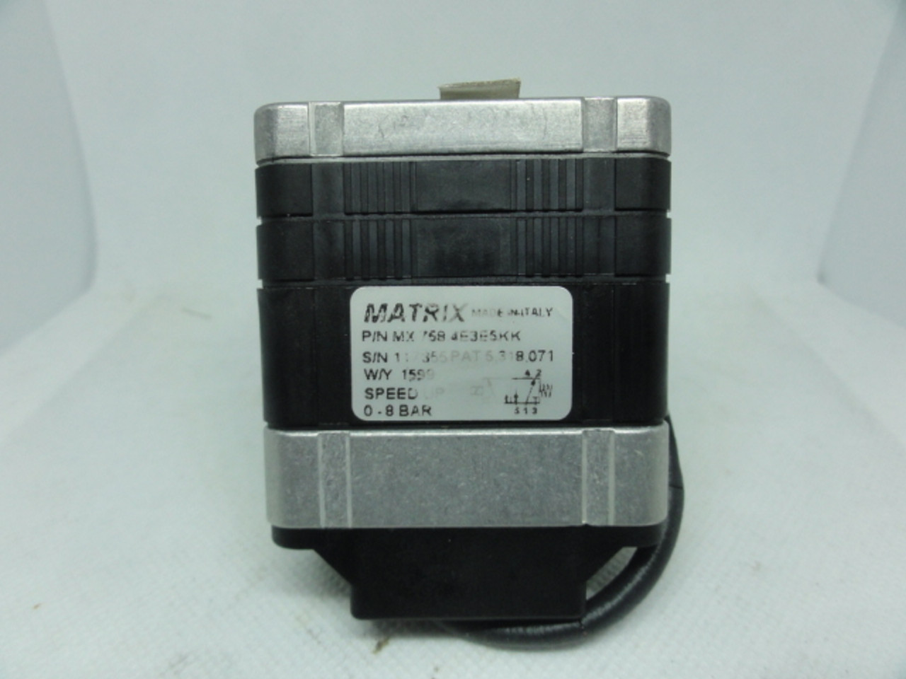 Matrix MX-758.4E3E5KK Solenoid Valve, 0-8 Bar