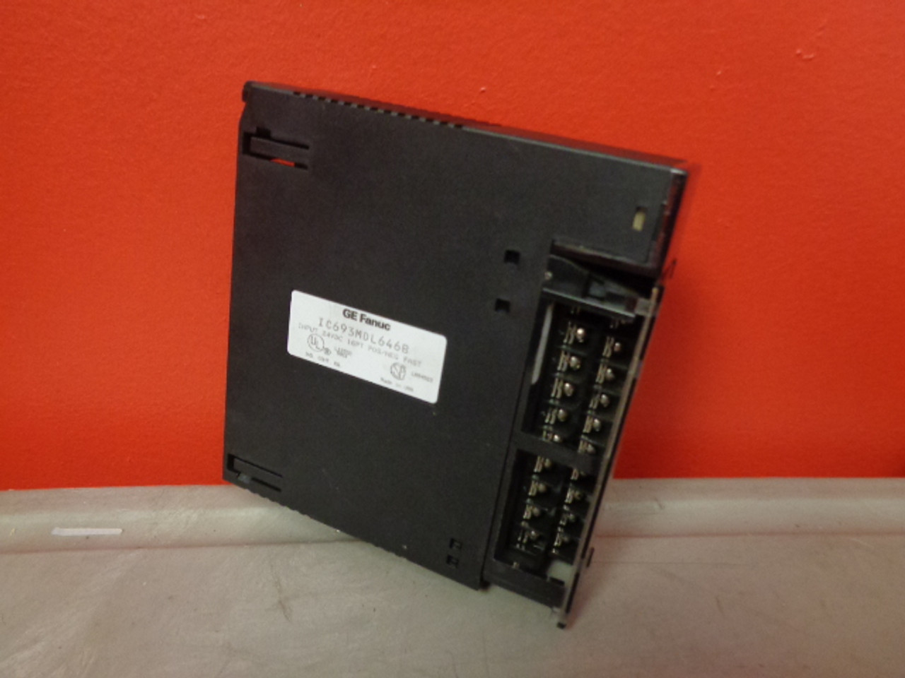 GE Fanuc IC693MDL646B PLC Module, Input 24 VDC, 16PT POS/NEG Fast