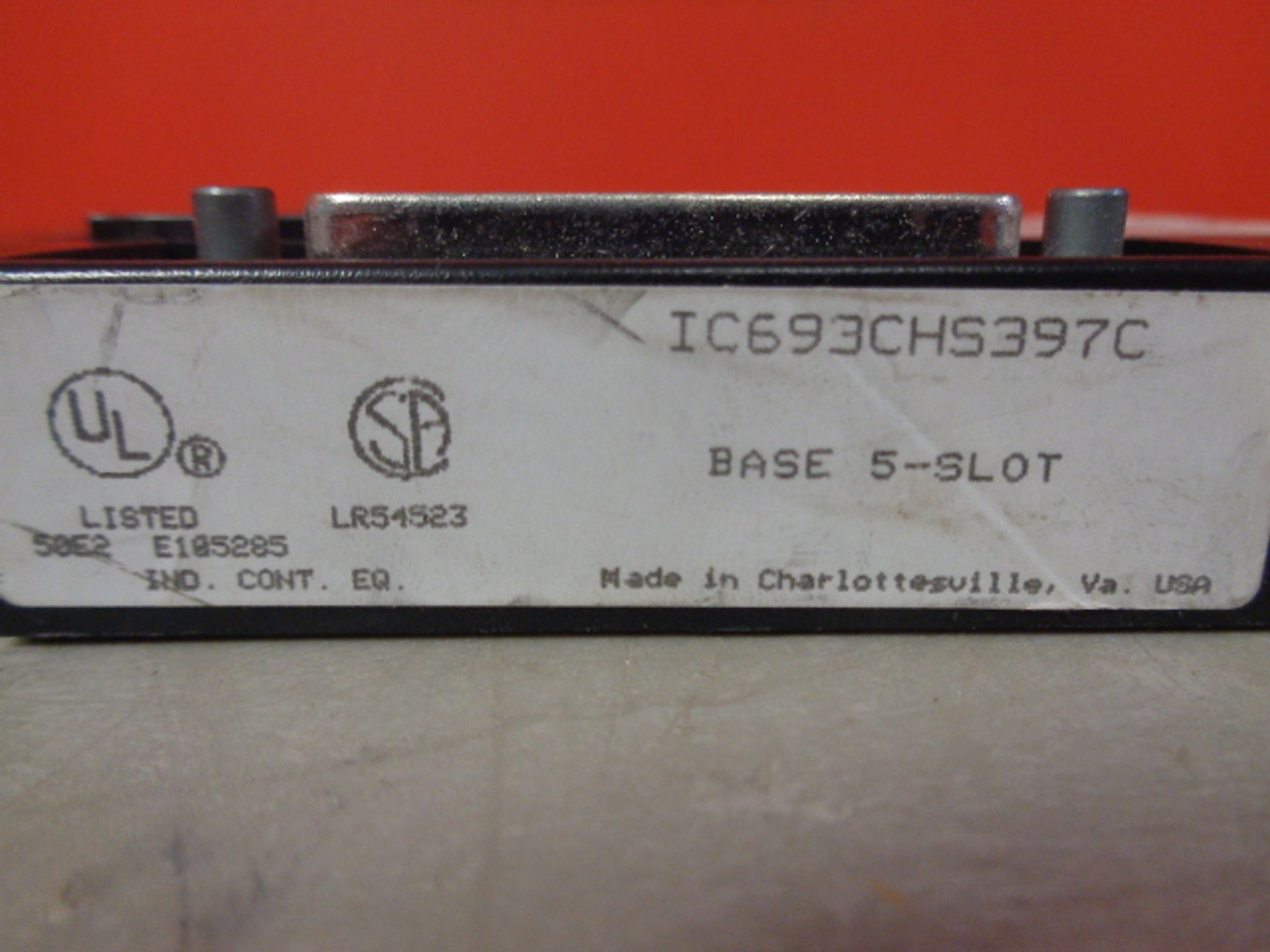 GE IC693CHS397C Base, 5-Slot