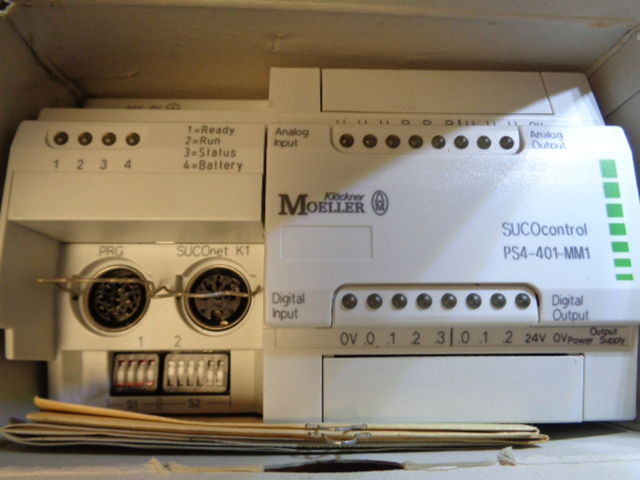 Klockner Moeller PS4-401-MM1 Compact Programmable Controller