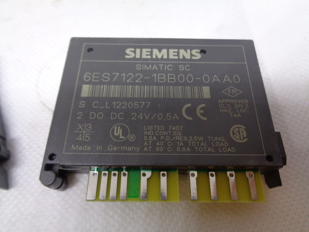 Siemens Simatic S7 6ES7 122-1BB00-0AA0 Modules (Box of 7)