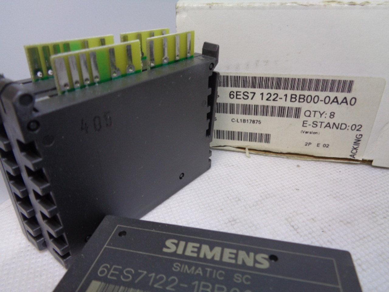 Siemens Simatic S7 6ES7 122-1BB00-0AA0 Modules (Box of 7)