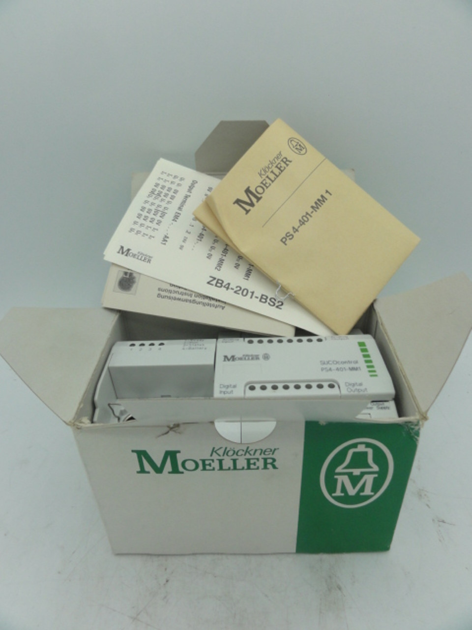 Klockner Moeller PS4-401-MM1 SUCO Compact Programmable Logic Controller
