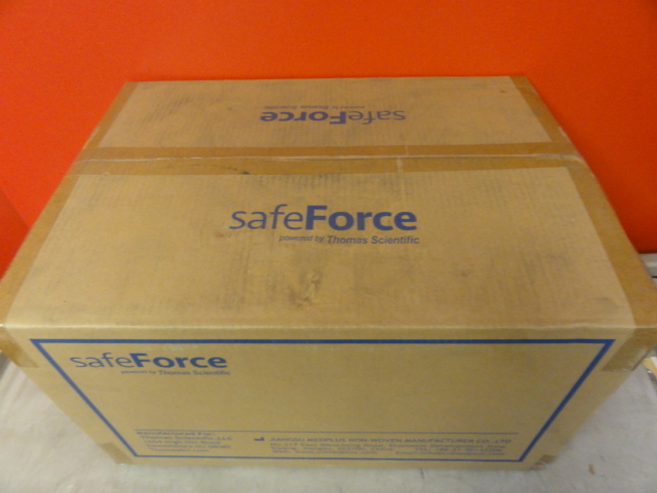 Case / 40 Boxes Thomas Scientific SafeForce 20A00K947 Masks, 98% Efficiency