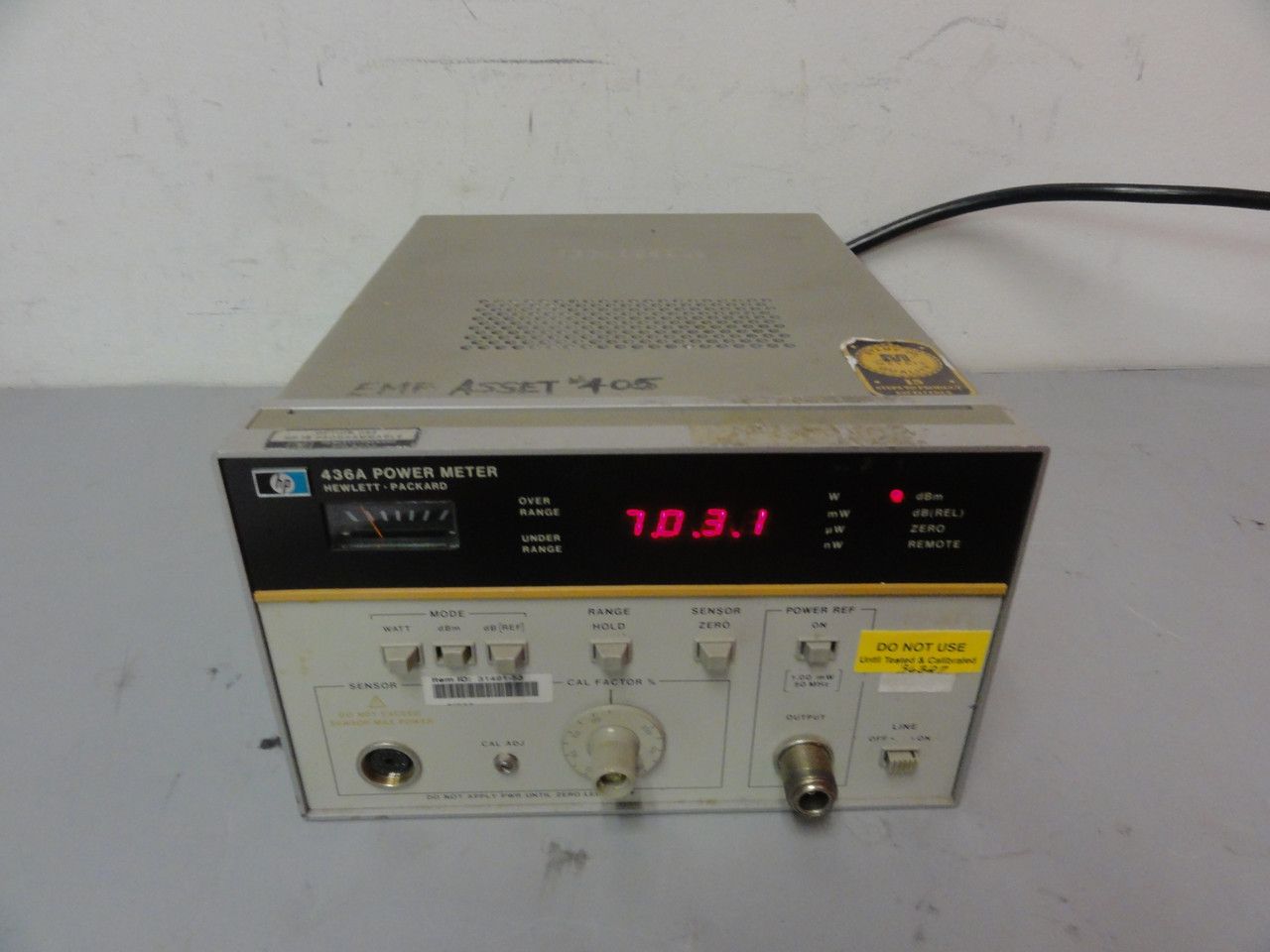 Hewlett Packard 436A Digital Power Meter - *Used*