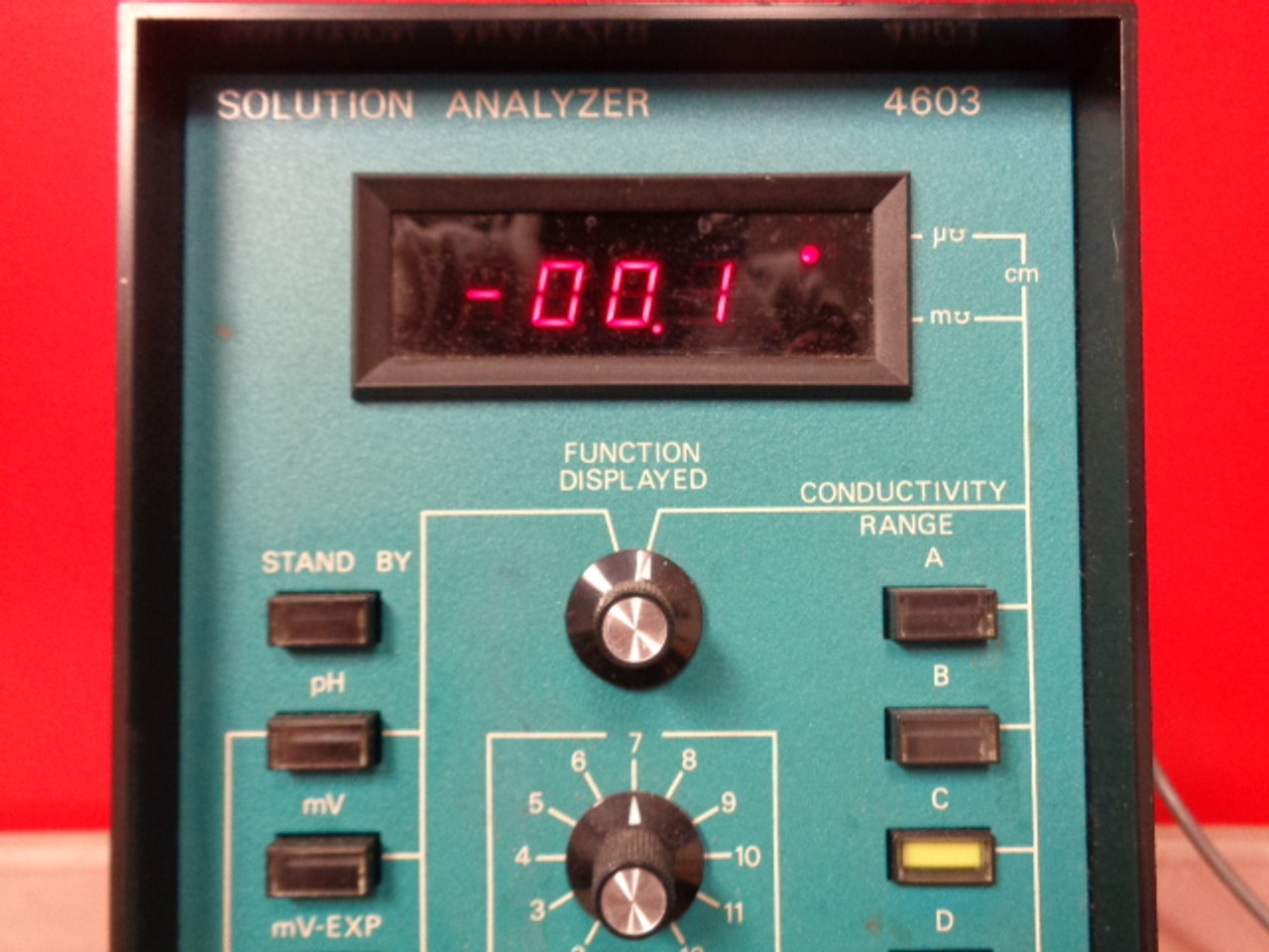 Amber Science Inc. 4603 Solution Analyzer