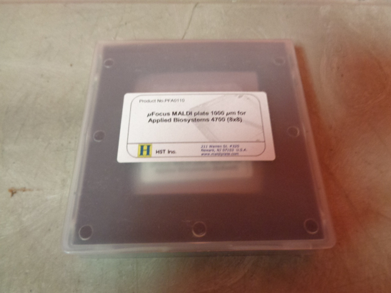 HST Inc uFocus MALDI Plate 1000 um For Applied Biosystems 4700 (8x8)